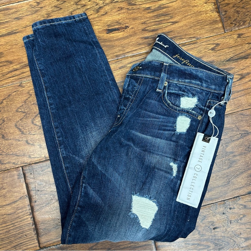 7 For All Mankind josefina skinny Boyfriend Jeans